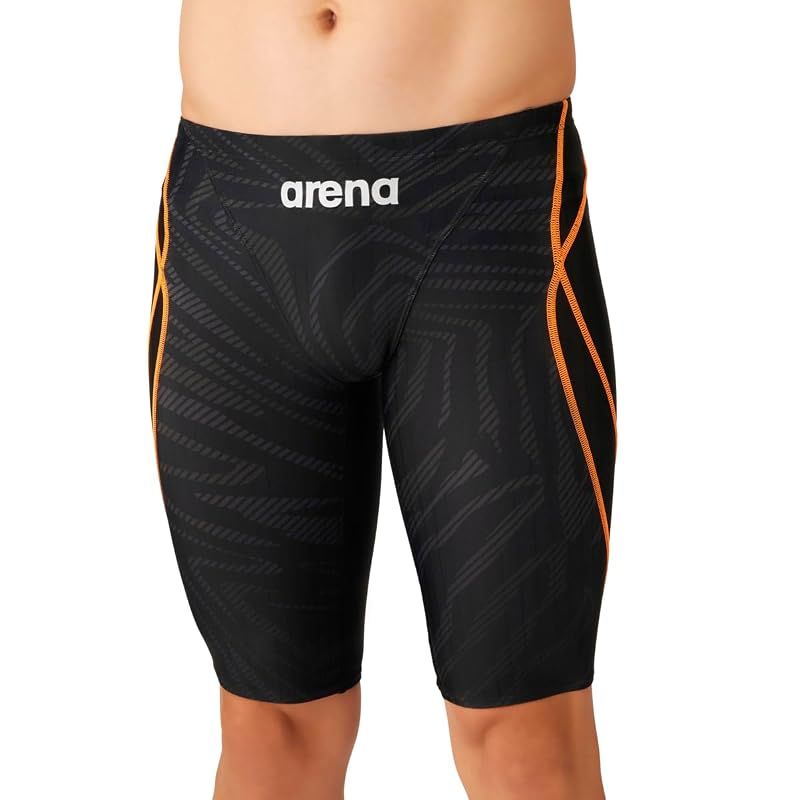 【新品】 【WA承認】arena(アリーナ) 競泳水着 レース用 ボーイズ ジュニア 【AQUA RACING】 R140サイズ 水泳 スイミング 初級者向け 撥水 ECO AQUASTRIPE ニット AS6FRC77B