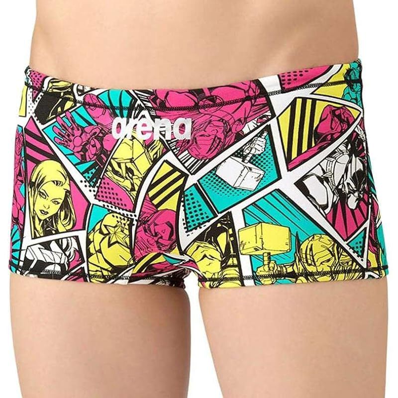 【新品】 arena(アリーナ) 競泳水着 トレーニング用 ボーイズ ジュニア 【TOUGHSUIT】 R140サイズ 水泳 スイミング 練習用 トレーニング向け マーベルデザインモデル AS5FWM51B