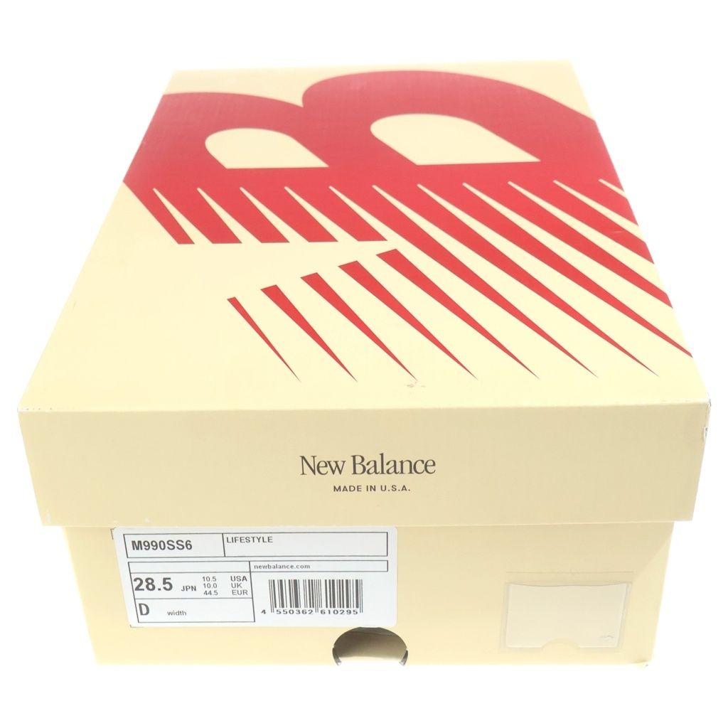 New Balance (ニューバランス) 990V6 スウェード/メッシュ ローカット