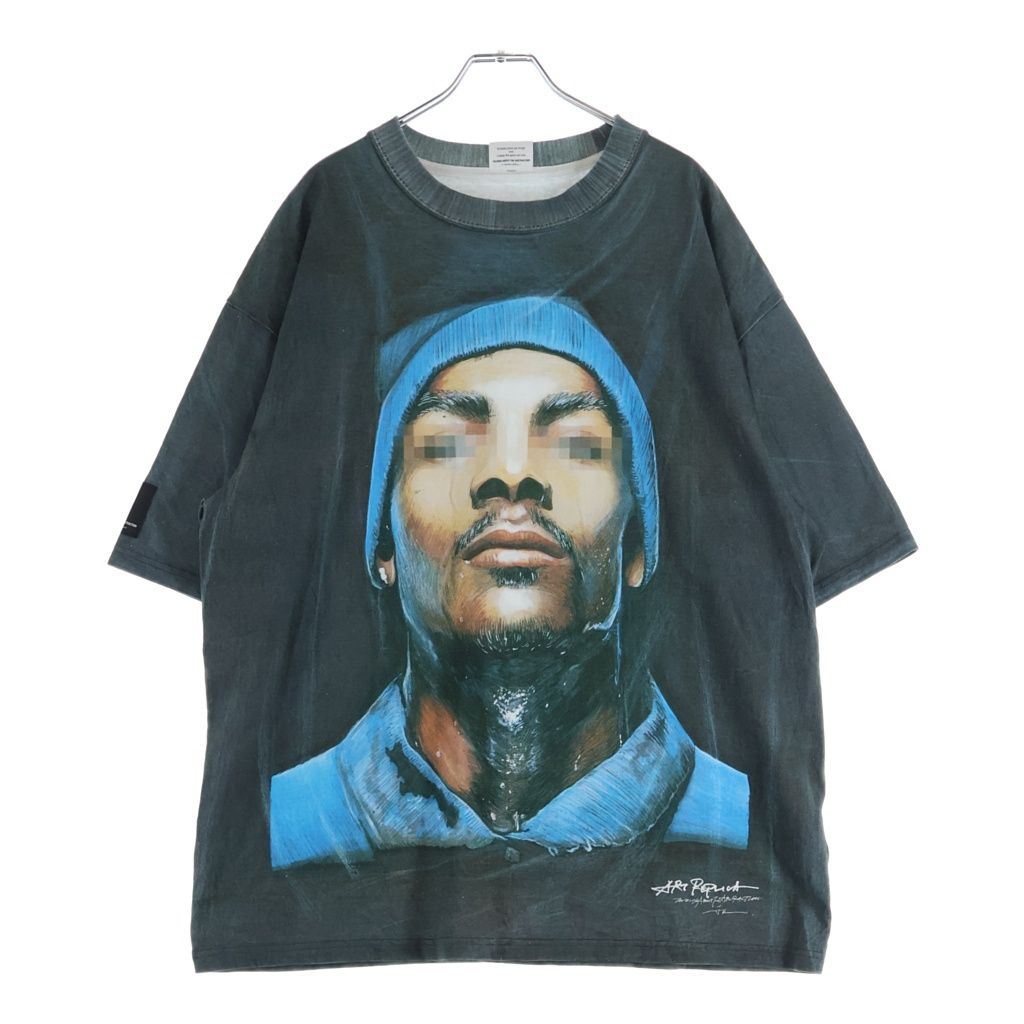 TALKING ABOUT THE ABSTRACTION (トーキング アバウト ザ アブストラクション) 25SS ART REPLICA T-SHIRT アート レプリカ クルーネック半袖Tシャツ カットソー ブラック NPT-T-001