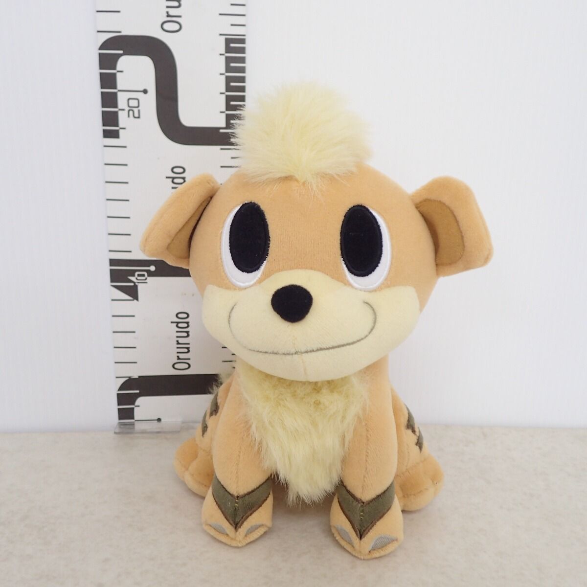 ポケモンセンター ぬいぐるみ pokemon time ガーディ 紙タグ無