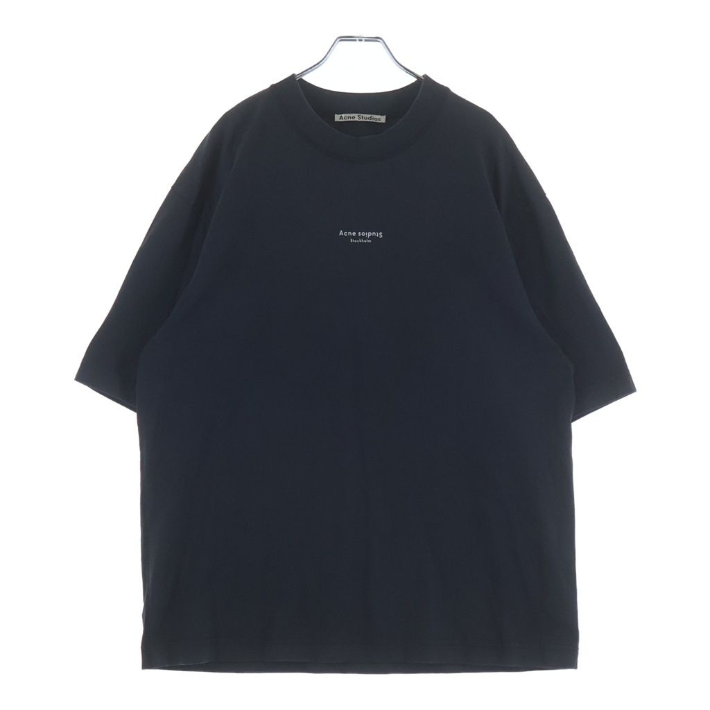 Acne Studios (アクネ ストゥディオズ) EXTORR STAMP T-SHIRTS エクストアスタンプティー FN-MN-TSHI000138 クルーネックTシャツ ブラック