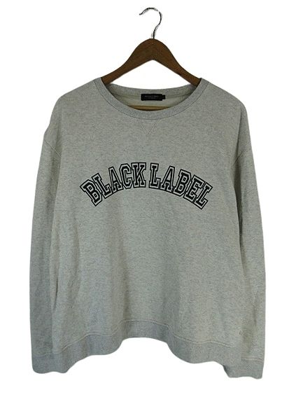 ブラックレーベルクレストブリッジ BLACK LABEL CRESTBRIDGE トレーナー 長袖 ロゴ 白系 sizeLL QQQ メンズ