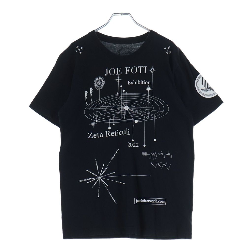 CHROME HEARTS (クロムハーツ) FOTI S/S TEE オールド フォティプリント クルーネック 半袖Tシャツ ブラック