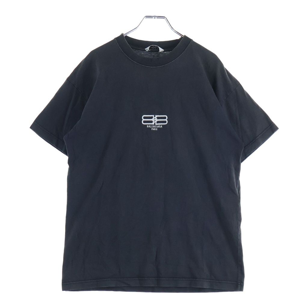 BALENCIAGA バレンシアガ 半袖 刺繍 ロゴラージTシャツ L バレンシアガ