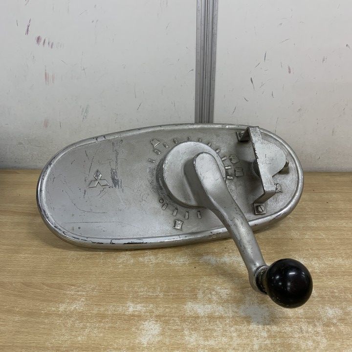 ■01)【1点限り!】三菱製・直接制御器/路面電車/鉄道/ハンドル/天板/マスター・コントローラー/B