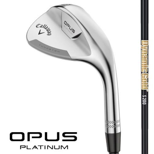 【未使用品】 訳あり Callaway 数量限定 セレクトストア限定 OPUS PLATINUM クロム ウェッジ 58°/10° Sグラインド Dynamic Gold ONYX BLACK (S200) 日本仕様