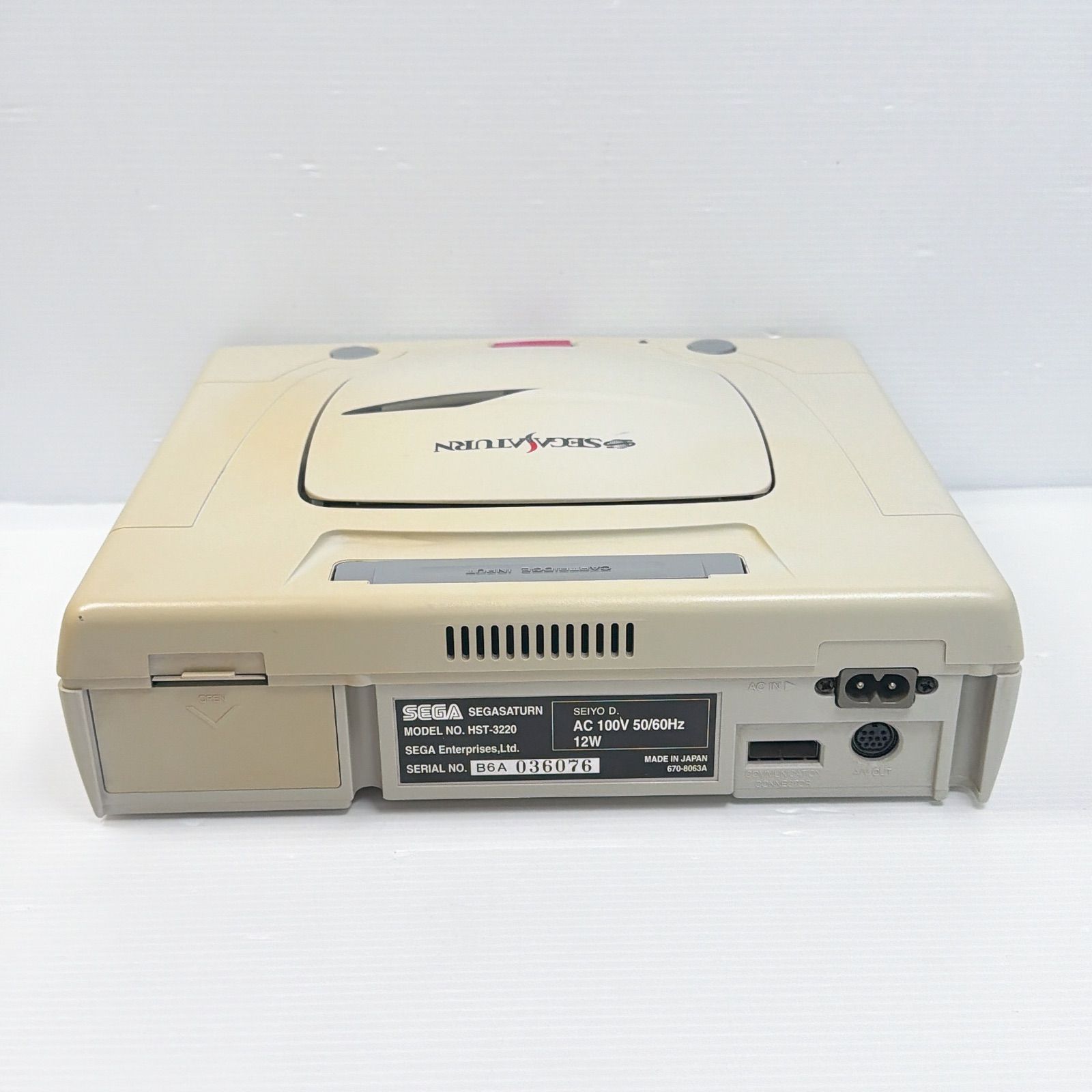 セガサターン SEGASATURN 良品 遊べるセット 動作確認済み HST-3220 コントローラー付き 電池交換済み セガ SEGA 管理番号M2049 セガサターン SEGASATURN 良品 遊べるセット 動作確認済み HST-3220 コントローラー付き 電池交換済み セガ SEGA 管理番号M2049