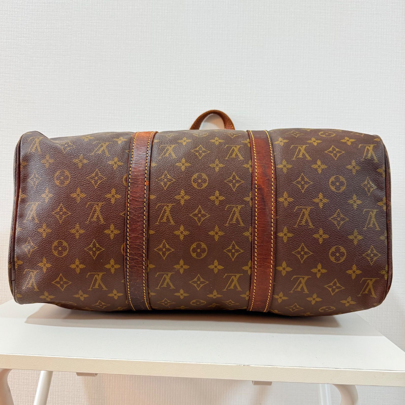 LOUIS VUITTON ルイヴィトン モノグラム サックスプール45美品 - メルカリ