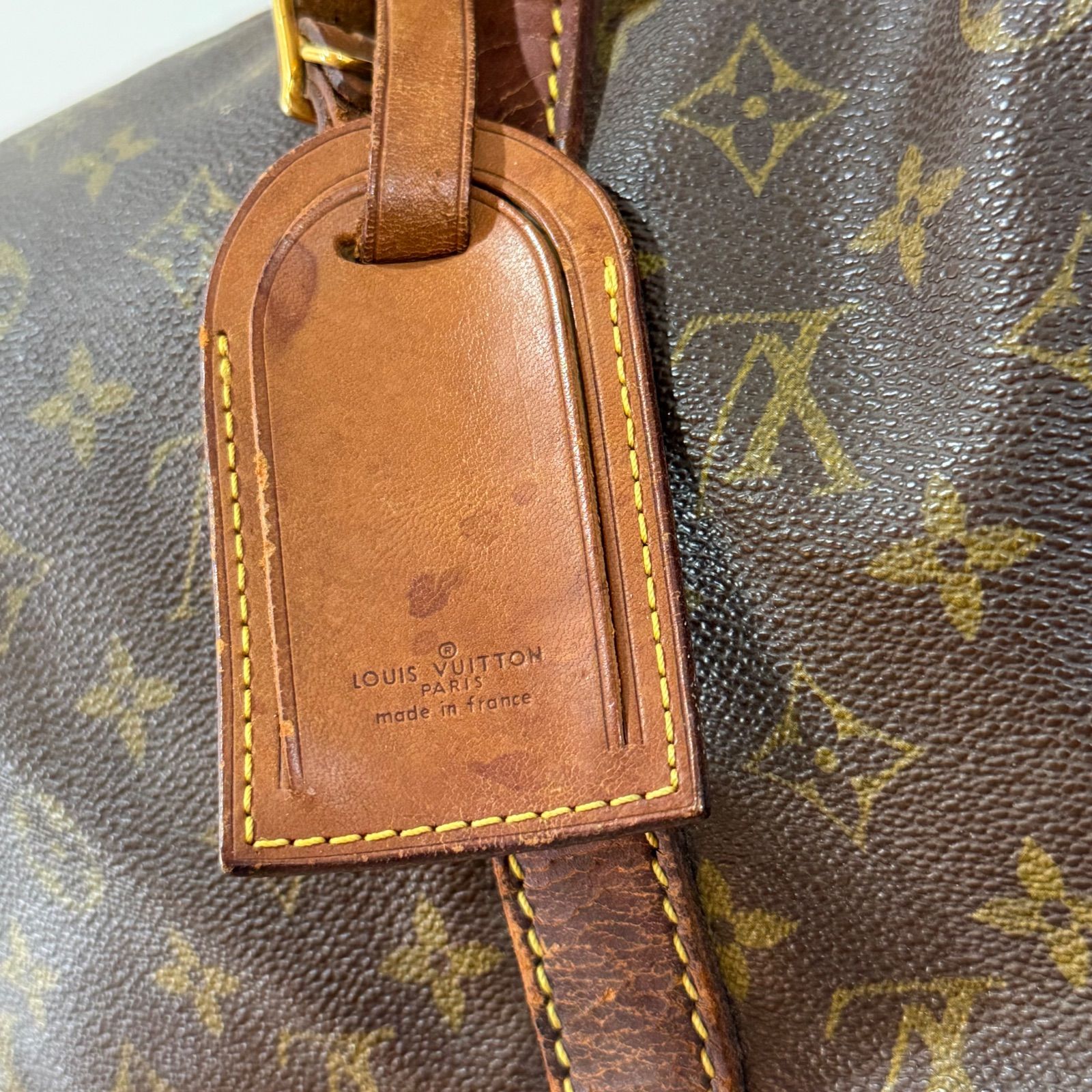 ヴィトン　モノグラム　サックスプール45　M41624 LOUIS VUITTON ルイヴィトン モノグラム サックスプール45美品 - メルカリ