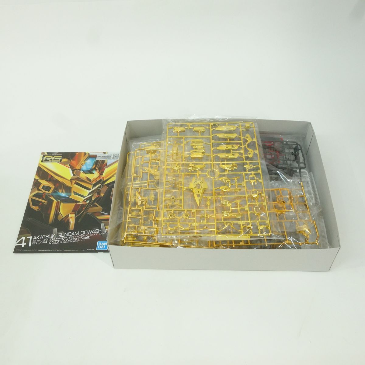 【未組立】 RG 1/144 機動戦士ガンダムSEED DESTINYアカツキガンダム(オオワシ装備) プラモデル ※内袋未開封 【未組立】 RG 1/144 機動戦士ガンダムSEED DESTINYアカツキガンダム(オオワシ装備) プラモデル ※内袋未開封