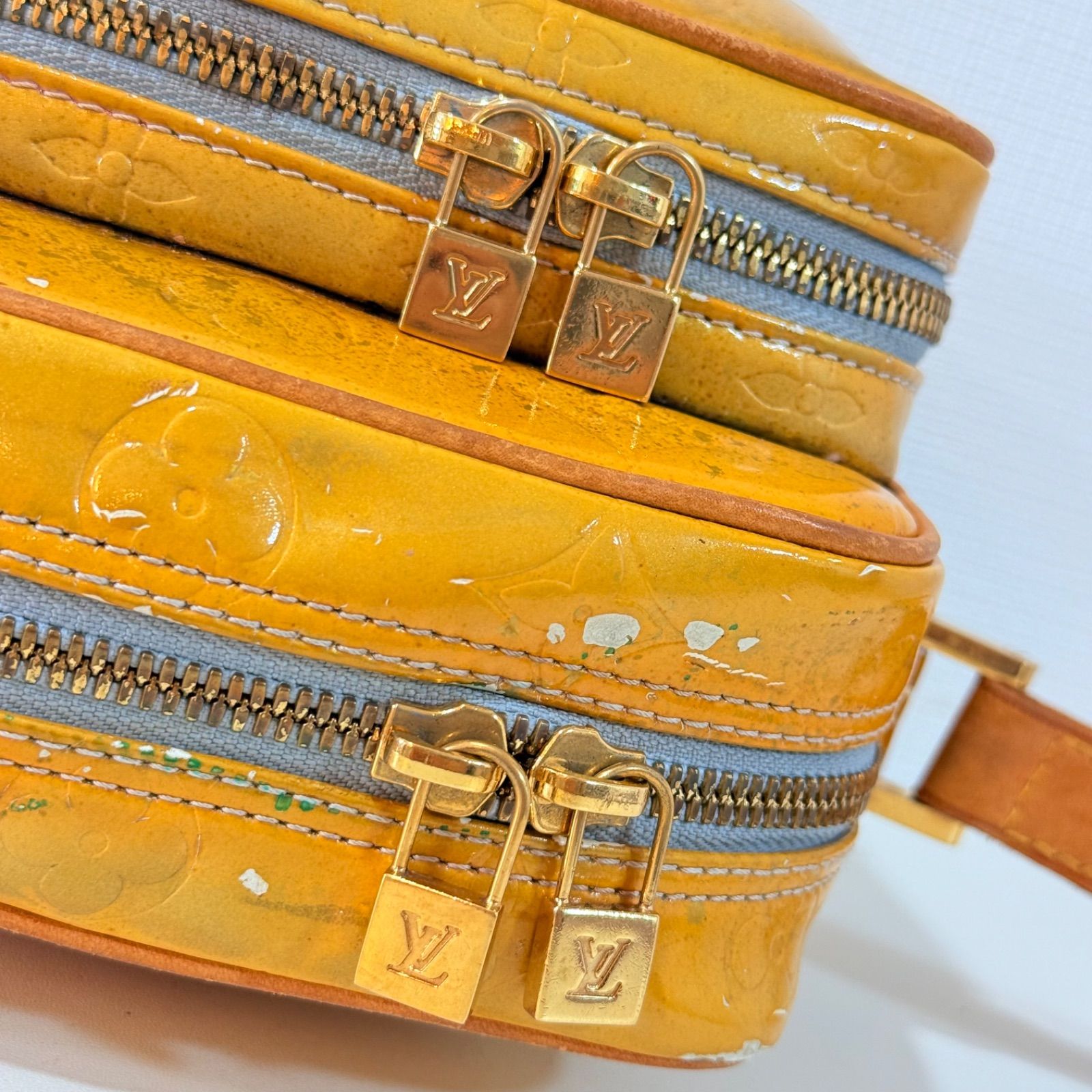 LOUIS VUITTON ルイヴィトン ウースター M91075 ヴェルニ - メルカリ