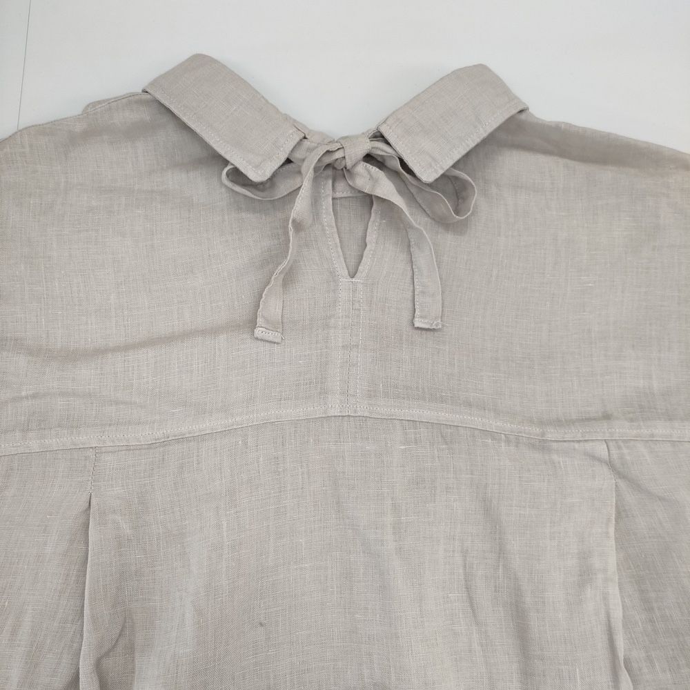 nest Robe 01201-1460 リネンスキッパー2WAYブラウス プルオーバー