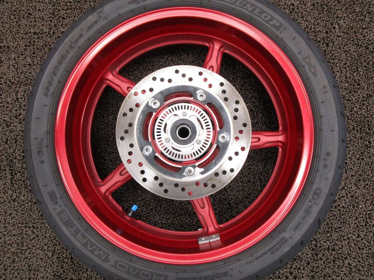 SV650 リアホイール ディスク □B8465！VP55B スズキ 【 P511 】 動画有 FI インジェクション ABS