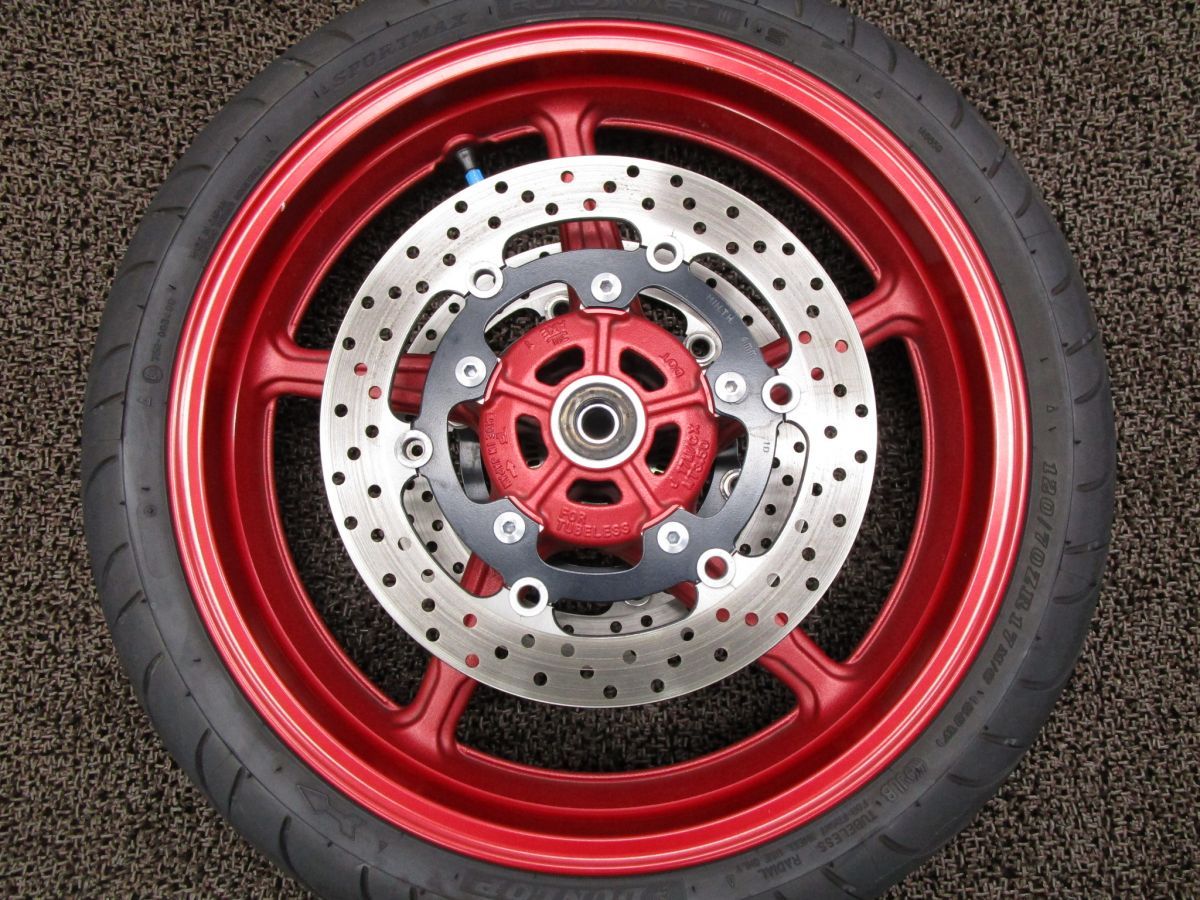 SV650 フロントホイール ディスク □B8485！VP55B スズキ 【 P511 】 動画有 FI インジェクション ABS