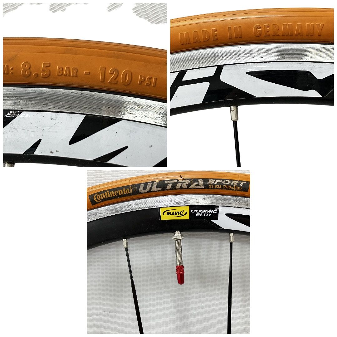新品】MAVIC COSMIC ELITE コスミック エリート 前後 【即納】 パーツ 新品】MAVIC COSMIC ELITE コスミック エリート 前後 【即納】 パーツ