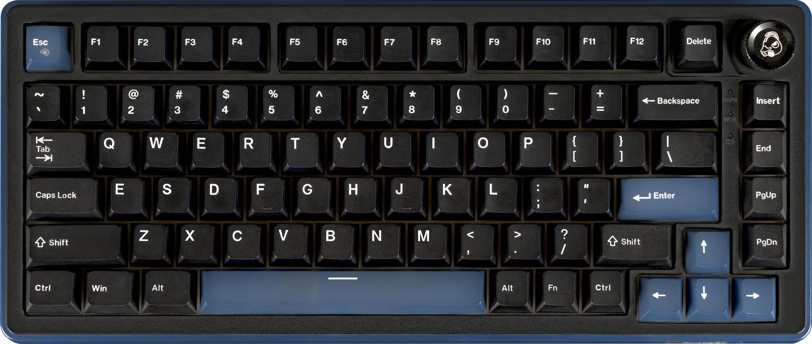 Ducky OK-M 75% 無線ゲーミングキーボード ブラック コンパクト US配列 DKOKM2583-KWUSPDCOCH2 KB0930