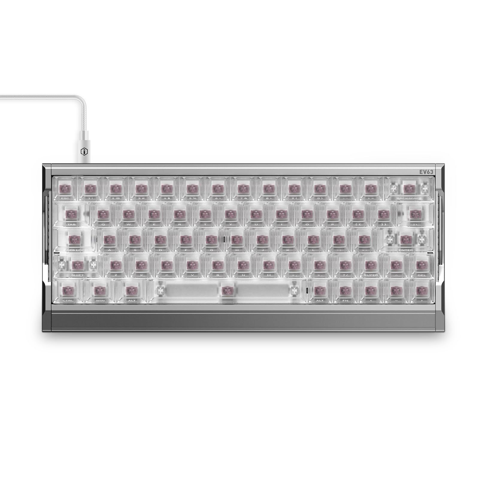 IQUNIX EV63 60% マグネット式ゲーミグキーボード シ
