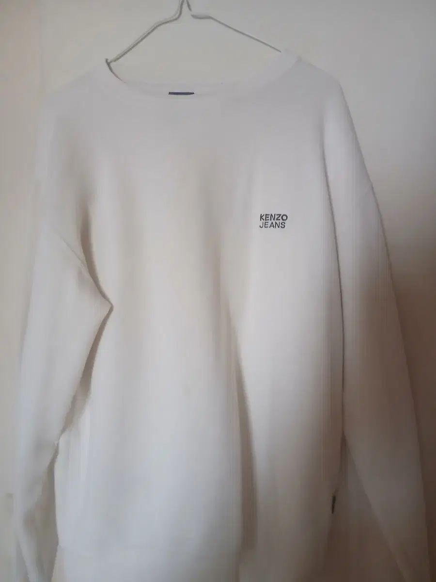 KENZO JEANS 白 スウェット FREE