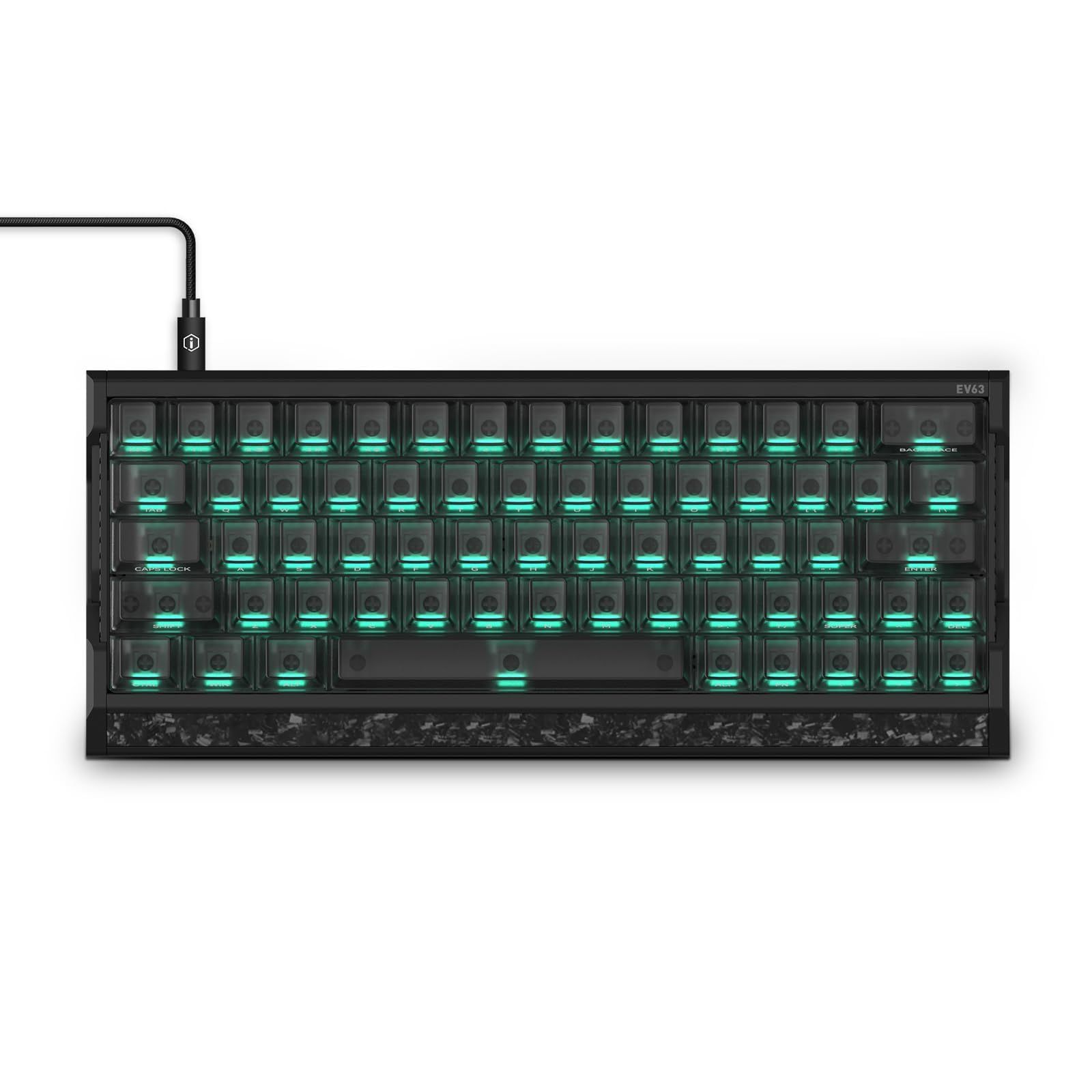 IQUNIX EV63 60% マグネット式ゲーミングキーボード ブラック 24,338円