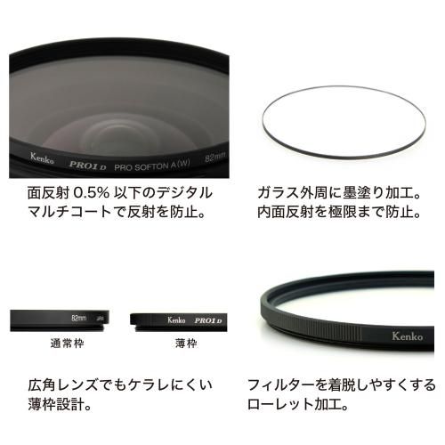 【新品】ケンコー PRO1D プロソフトン[B] (W) 82mm 《納期約２－３週間》