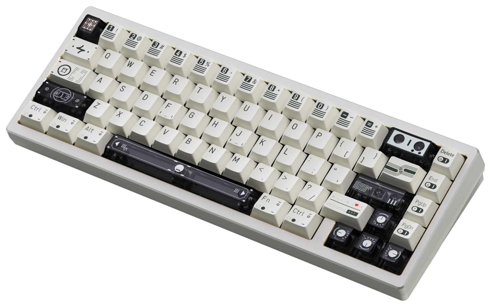 WOBKEY ZEN 65 RT/TTC KOM POMスイッチ搭載 FR4プレート 0.01RT ???ピットトリガー対応ゲーミング磁気キーボード フルアルミケース ホットスワン対応 RGB 高性能 65%サイズ (Pro White) 25,477円