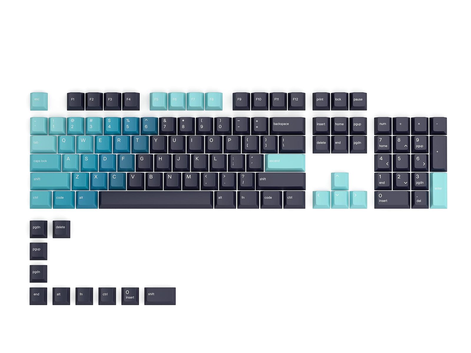 Glorious グロリアス キーボード キーキャップ PBT フルサイズ テンキーレス コンパクト 全サイズ対応 100% 96% 85% 75% 65% 60% ゲーミング キー キャップ (114キー) keycaps pbt 27,684円
