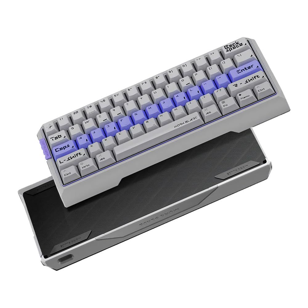 MorkBlade MK60 Silver ラピッドトリガーキーボード 8000 Hz