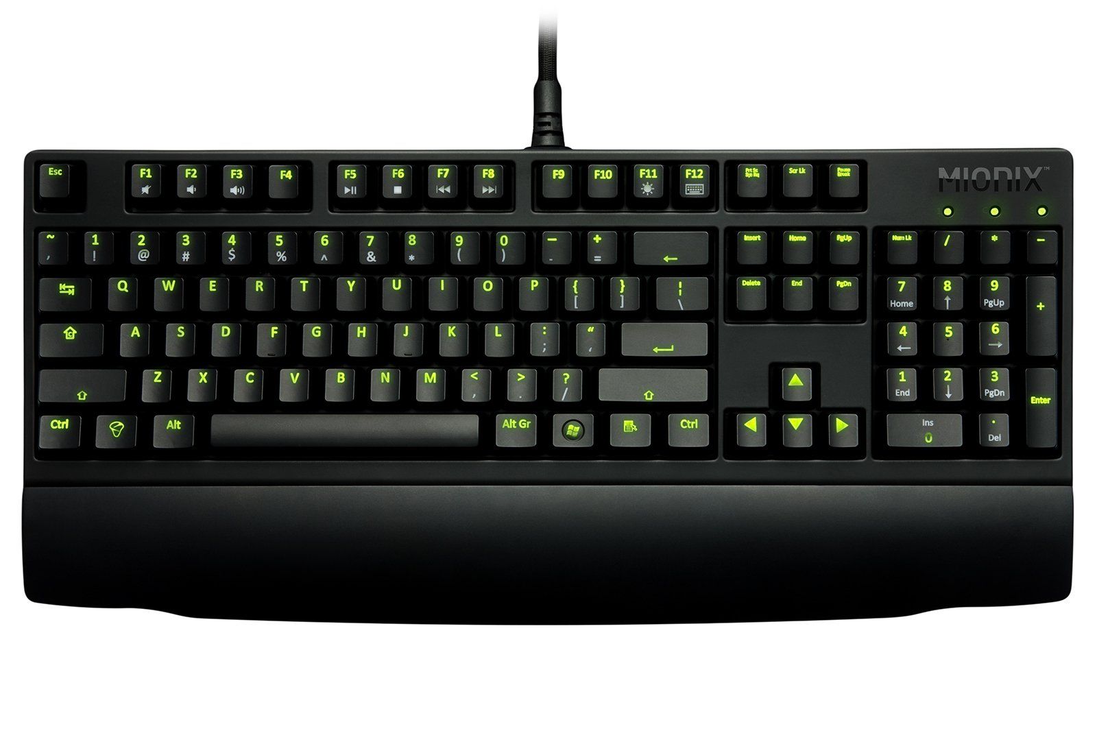 【国内正規品】 ゲーミングキーボード Mionix Zibal 60 Cherry MX 黒軸メカニカル 英語配列 ZIBAL-60US