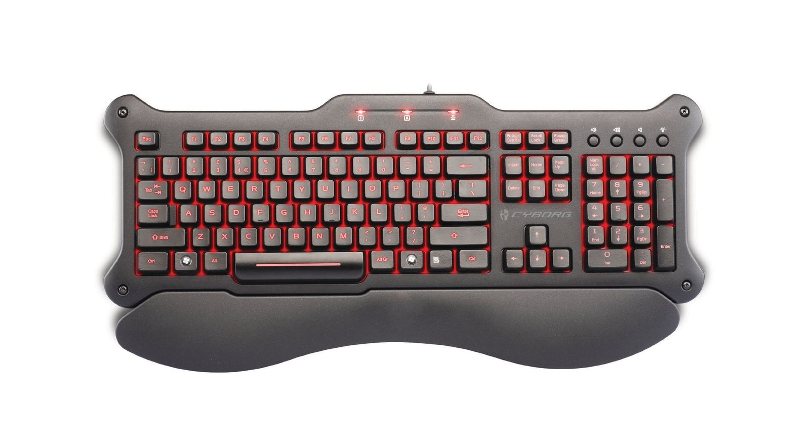 [取寄10]MC-V5 ブラック Cyborg V.5 Gaming Keyboard