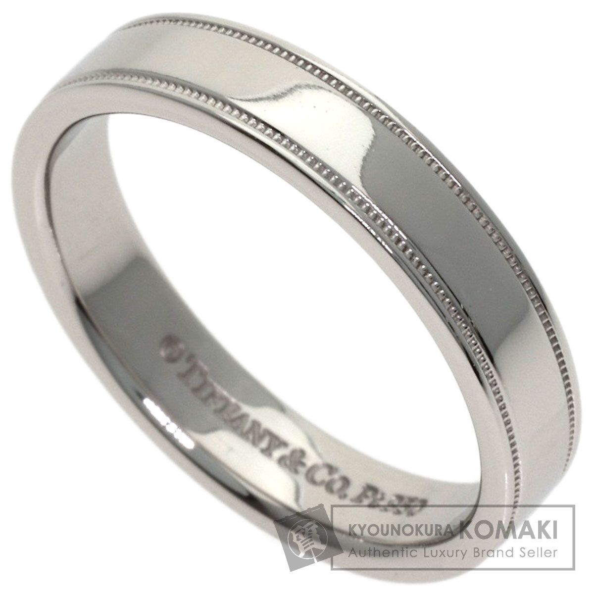 TIFFANY&Co. ティファニー ミルグレイン リング・指輪 PT950