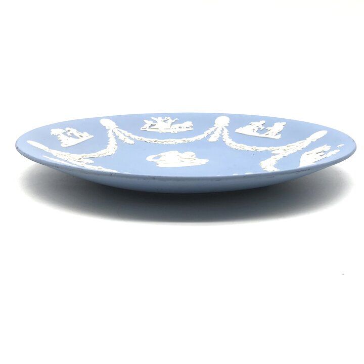 良品 Wedgwood ウェッジウッド ジャスパーウェア 装飾 皿 プレート