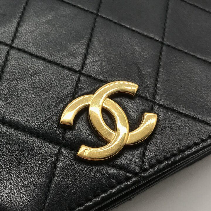 美品 CHANEL シャネル ココマーク ミニマトラッセ プッシュロック