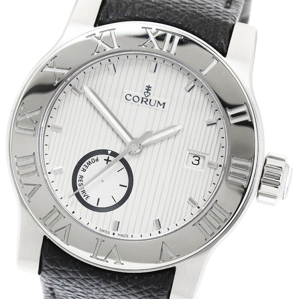 コルム CORUM 02.0001 ロムルス パワーリザーブ 自動巻き メンズ 美品