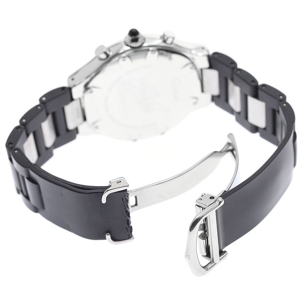 ベルト訳あり カルティエ CARTIER W10125U2 クロノスカフ デイト