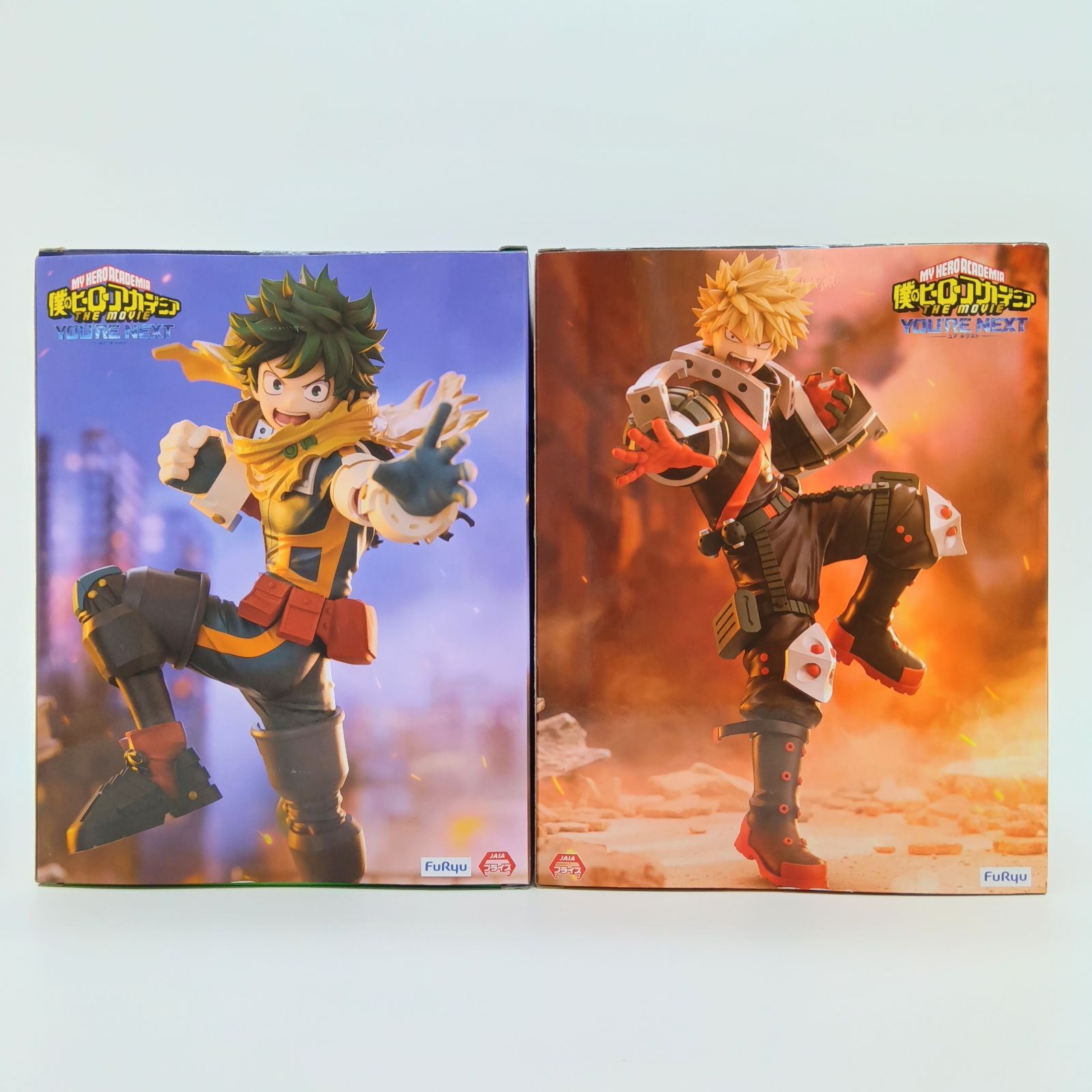 28▢少年アニメ・ゲーム フィギュアまとめ売り 未開封 NS0903-1 未開封】僕のヒーローアカデミア THE MOVIE ユアネクスト Trio-Try-iT