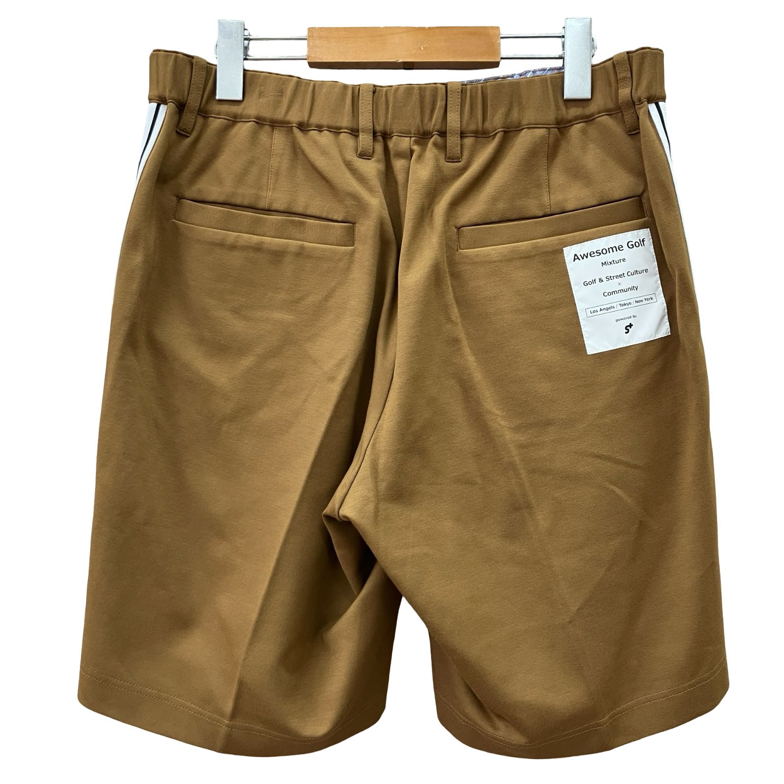 GF1 オーサムゴルフ Awesome Golf ロゴトラックショートパンツ ブラウン 茶 Mサイズ パンツ ショートパンツ トラックパンツ ゴルフ用品 072-3132002 GF1 オーサムゴルフ Awesome Golf ロゴトラックショートパンツ ブラウン 茶 Mサイズ パンツ ショートパンツ トラックパンツ ゴルフ用品 072-3132002