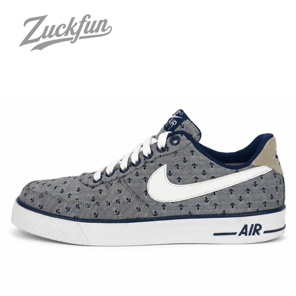 NIKE AIR FORCE 1 AC PREMIUM QS エア フォース 1 AC プレミアム QS ネイビー ホワイト 白 レディース ナイキ スニーカー 24.5 cm U01179
