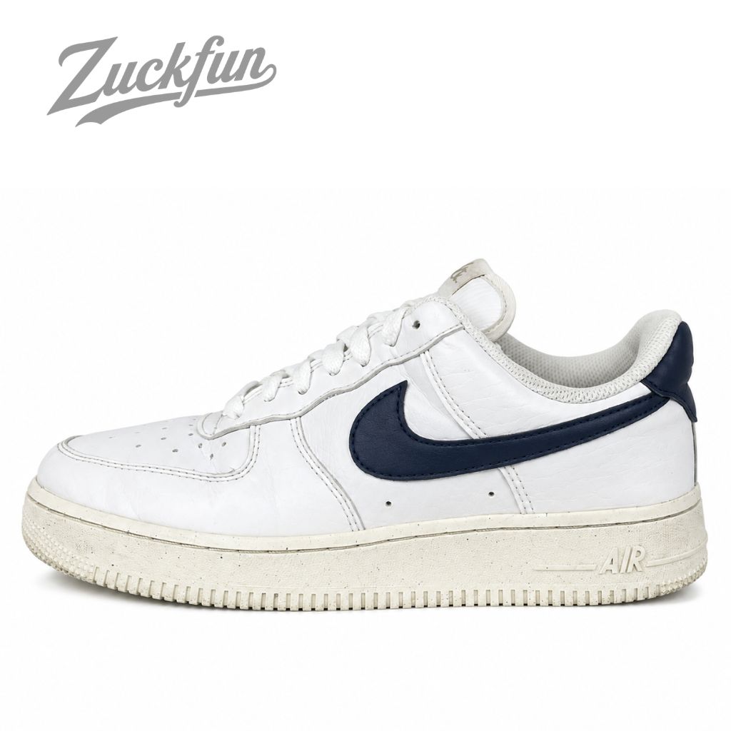 NIKE AIR FORCE 1 LOW 07 NEXT NATURE エア フォース 1 ロー カット ネクスト ネイチャー ホワイト ネイビー 白 レディース ナイキ スニーカー 24 cm U11146