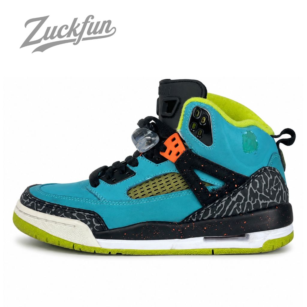 NIKE AIR JORDAN SPIZIKE GS エア ジョーダン グリーン ブラック 黒 レディース ナイキ スニーカー 24 cm U08644