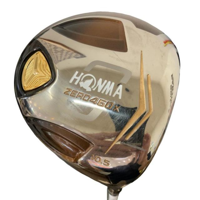 【中古】 本間ゴルフ HONMA ZERO460x 10.5° ドライバー DR 2S ARMRQX 47(ドライバー) (フレックスR) メンズ 男性用 右利き 右用 Cランク ゴルフクラブ