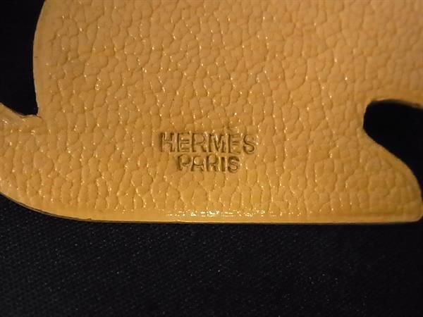 □新品同様□ HERMES エルメス ピカブック レザー ドッグ いぬ 犬