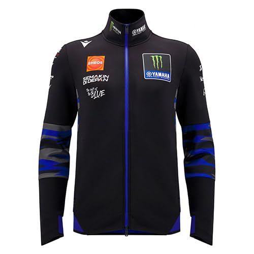 新品 ヤマハ発動機(Yamaha) Monsuter Energy Yamaha MotoGP オフィシャル フルジップスウェット Mサイズ Q5D-YSK-809-00M
