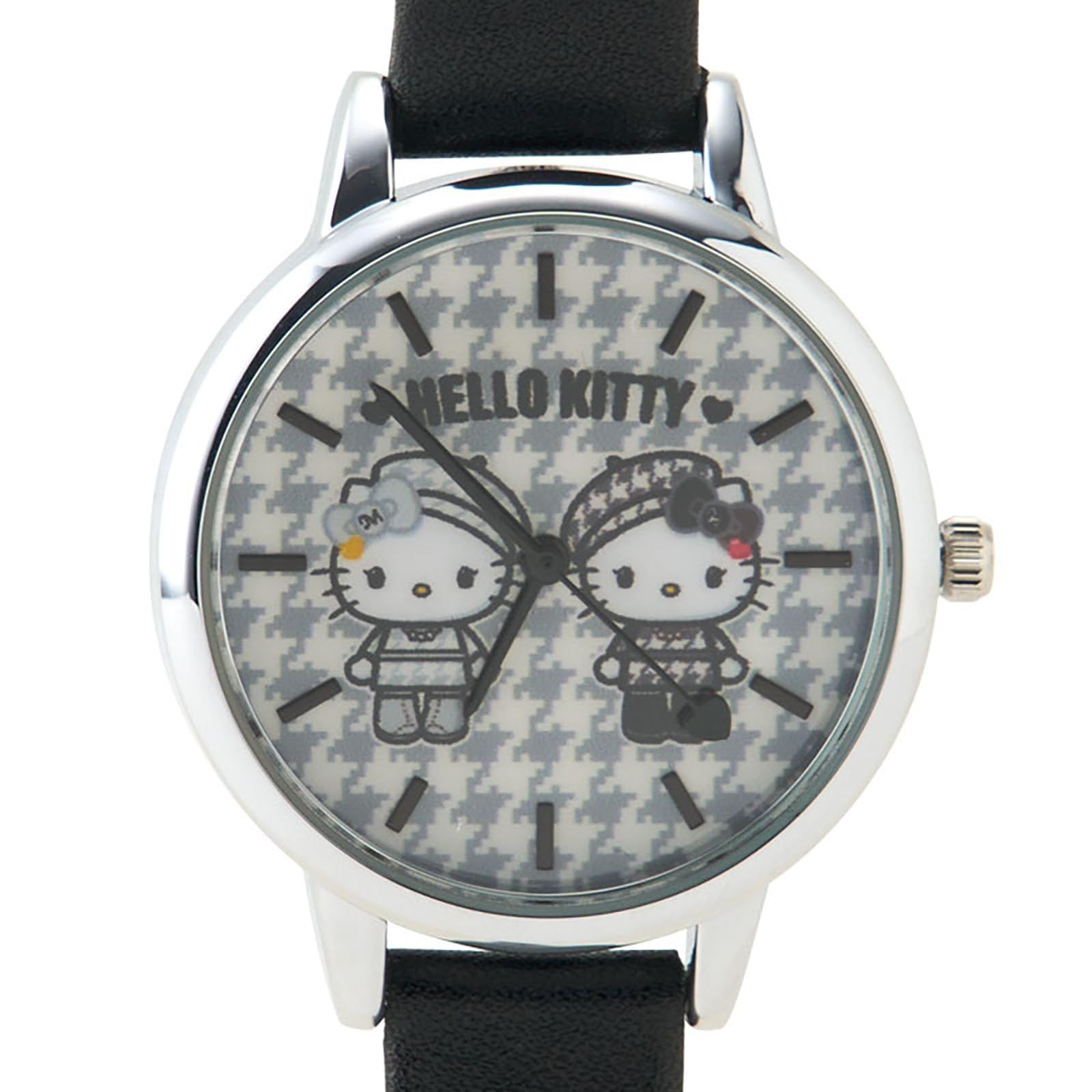 新品 サンリオ(SANRIO) ウォッチ(モノクロガーリーふたごコーデ) ハローキティ 時計 282847