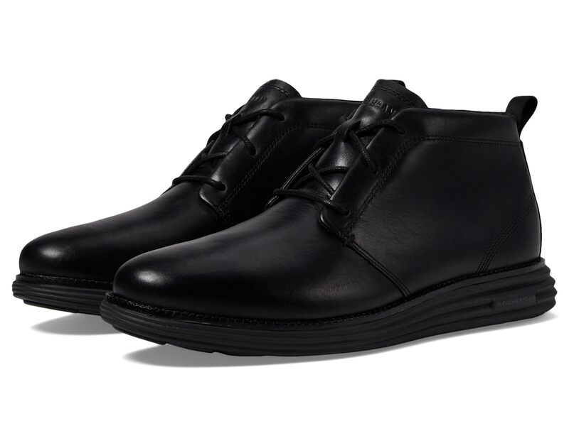コールハーン メンズ シューズ ブーツ・レインブーツ Cole Haan Originalgrand Remastered Waterproof Chukka Boots BlackBlack ブラッ