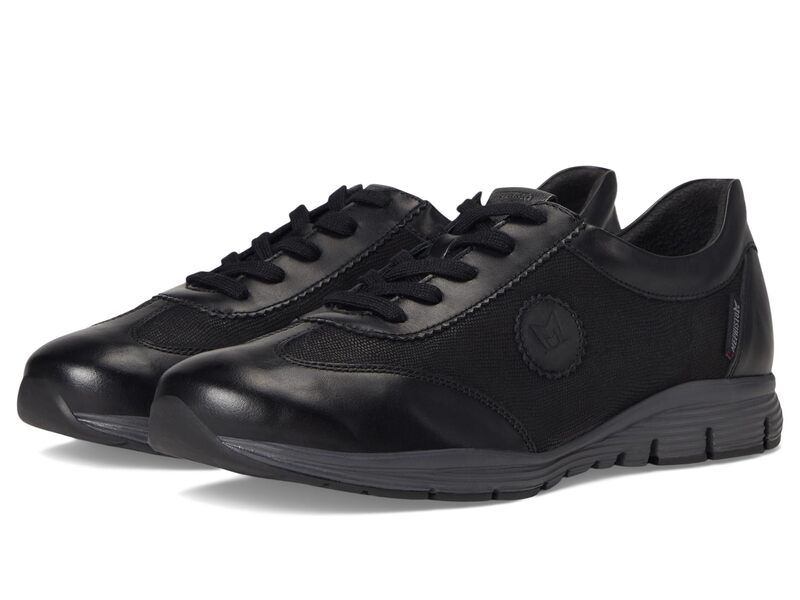 メフィスト レディース シューズ スニーカー Mephisto Yael Black Silk ブラック