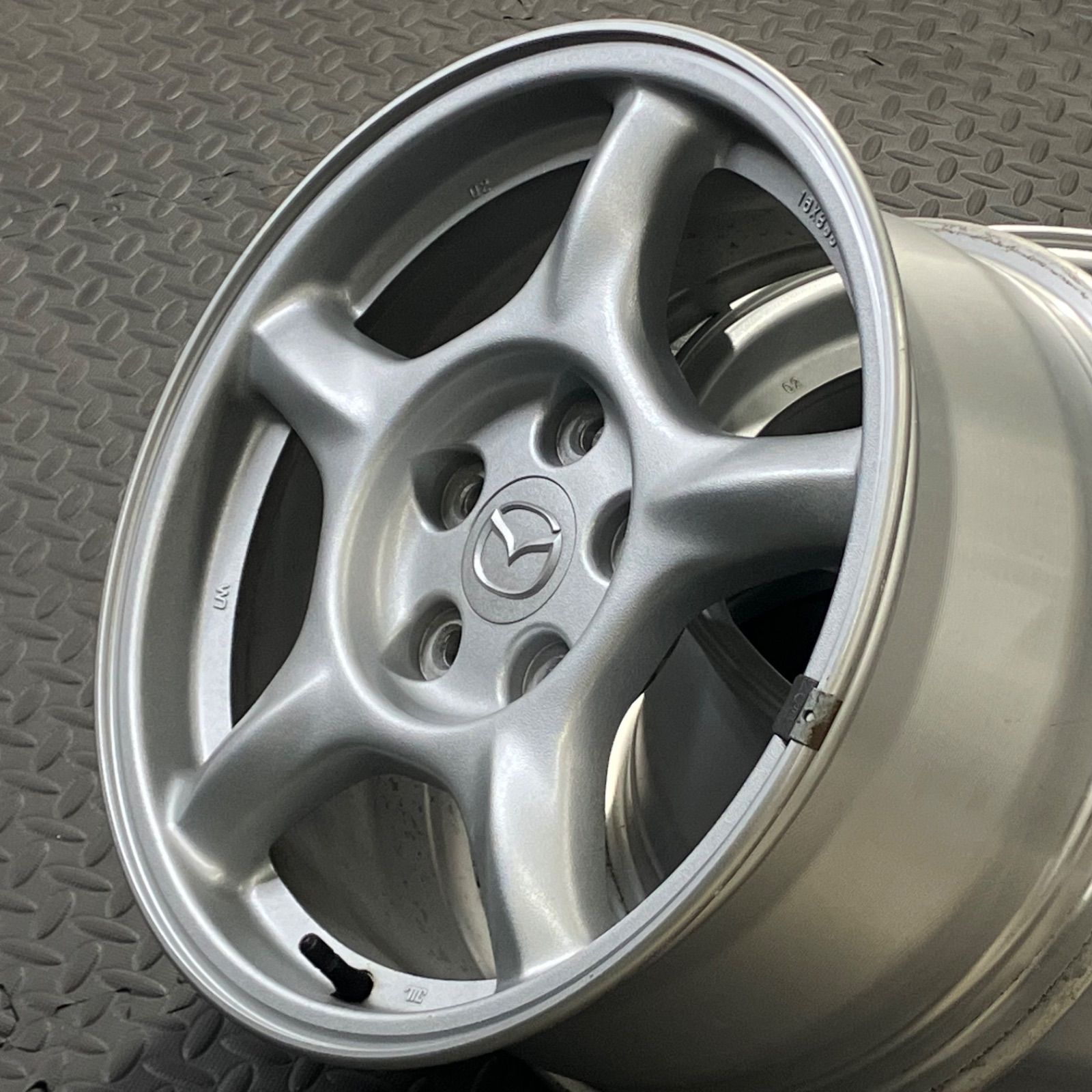 マツダ RX-7 FD3S 4型 純正アルミホイール 16×8J+50 PCD114.3/5H 4本