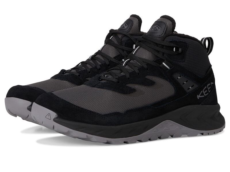 キーン メンズ シューズ ブーツ・レインブーツ KEEN Hightrail Polar Hiking Boots BlackSteel Gre ブラック