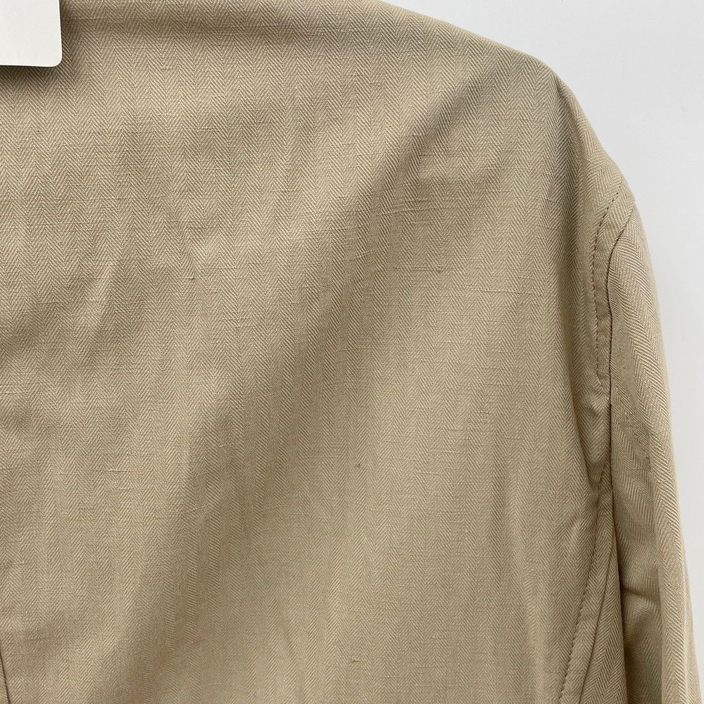 テーラードジャケット Aquascutum アクアスキュータム LL 背抜き ロゴ