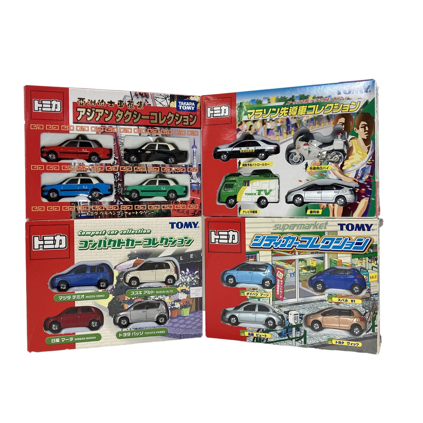 TAKARA TOMY TOMY トミカ コレクションカー おまとめ 4点セット ミニカー 車 中古 W11349771
